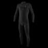 Hyperfreak 5/4+ Chest Zip Full - black/black